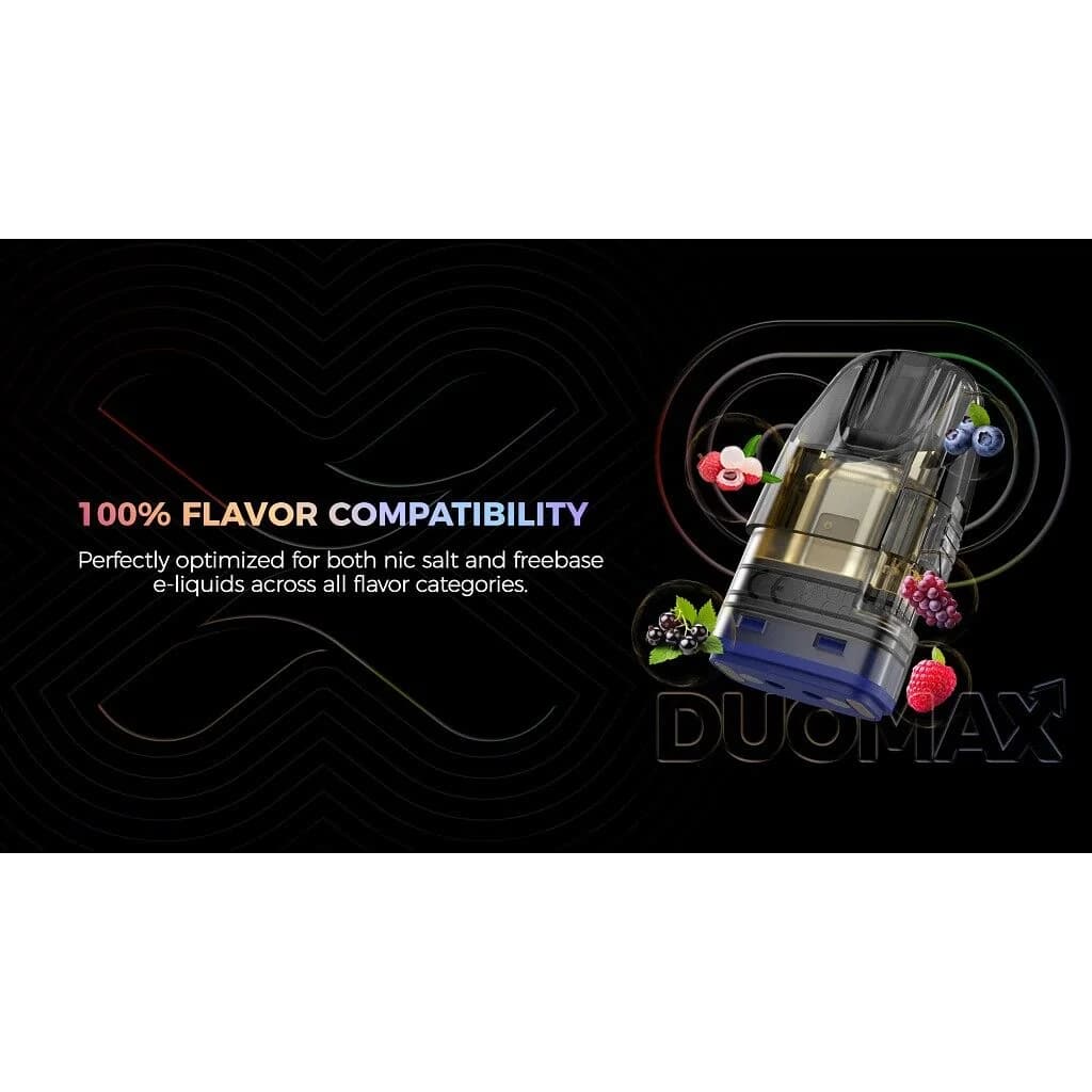 Ritchy Duo pod se stoprocentní kompatibilitou chutí optimalizovaný pro nic salt i freebase e liquidy