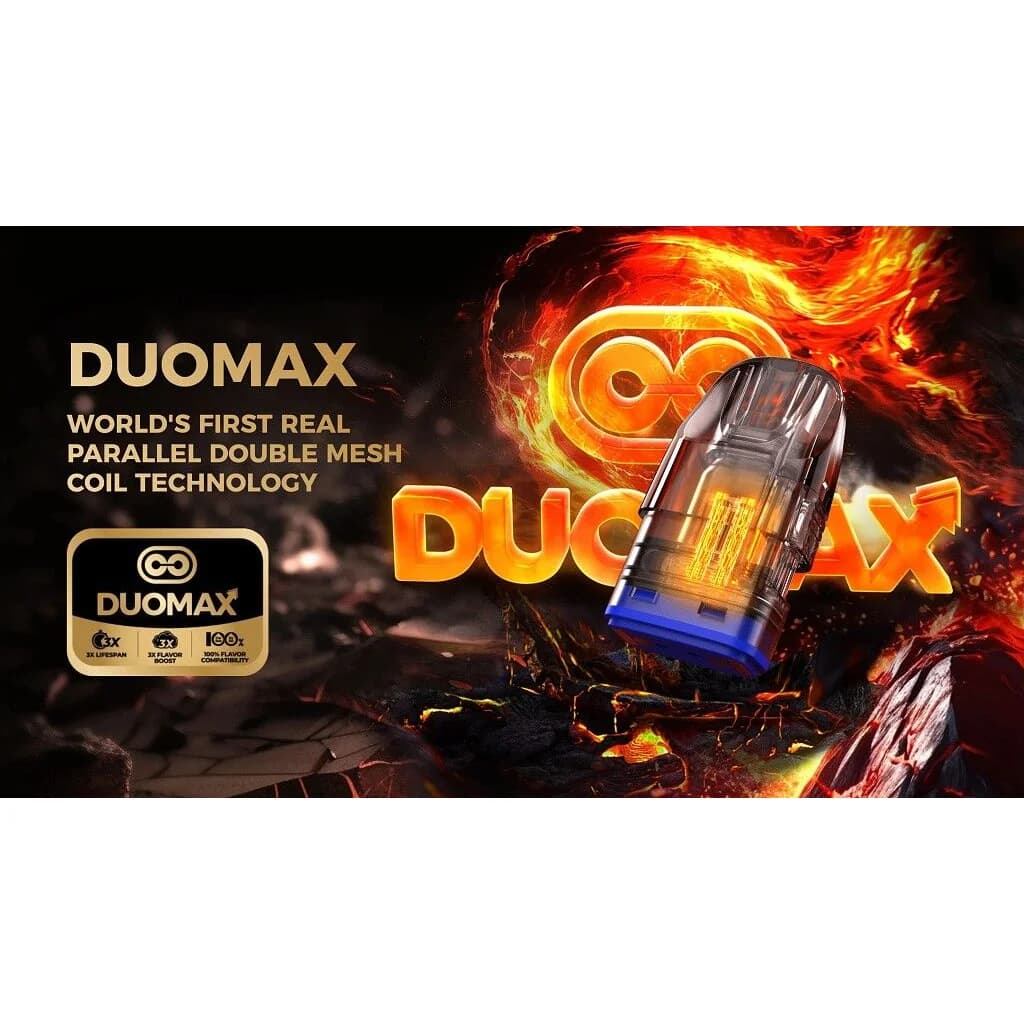 Ritchy Duo s DUOMAX technologií paralelní dvojité mesh spirály pro intenzivnější chuť a delší životnost