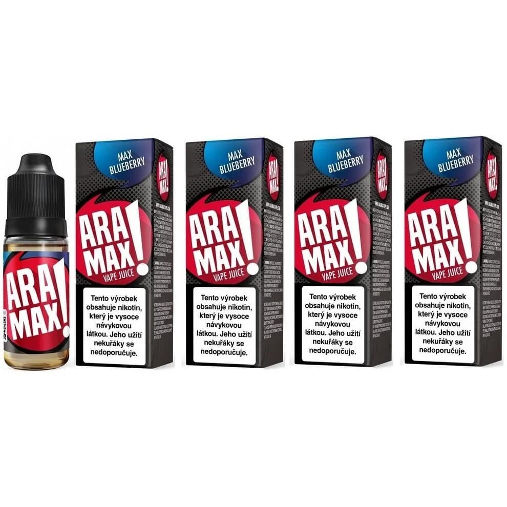 Aramax - Max Blueberry - 4x10ml - 12mg