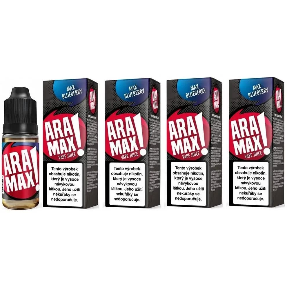 Aramax - Max Blueberry - 4x10ml - 18mg