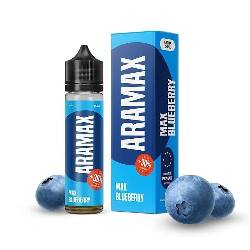 Aramax S&V Max Blueberry Příchutě - hlavní obrázek