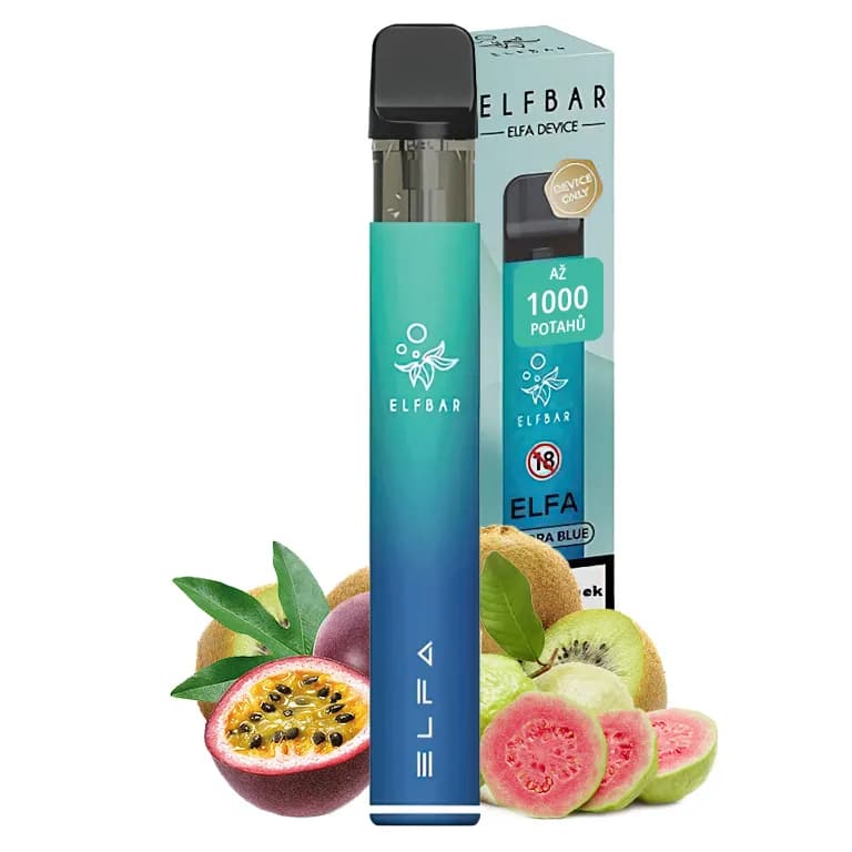 Elf Bar ELFA Pod - Starter Kit - 500mAh - Kiwi Passion Fruit Guava - 20mg