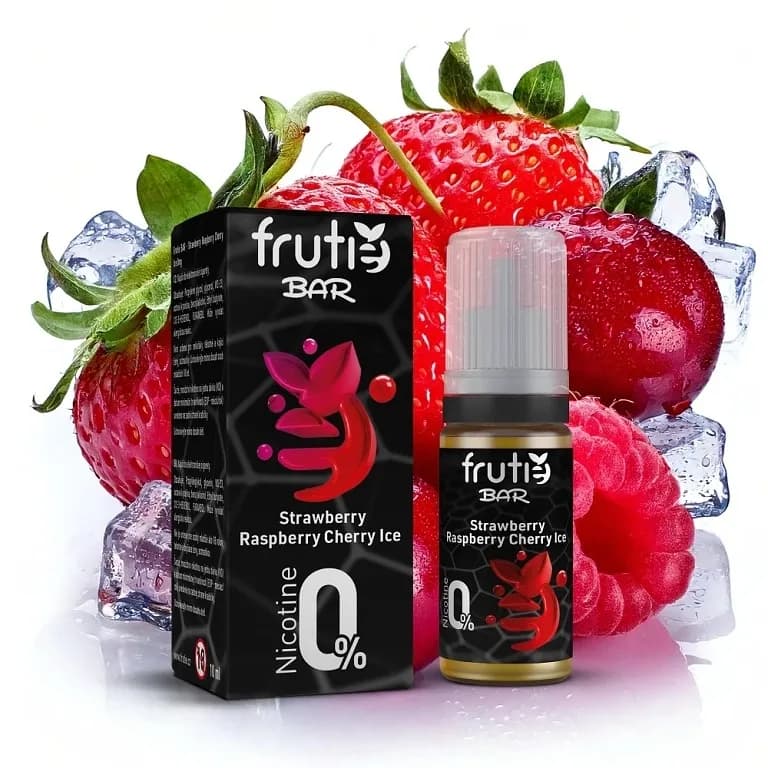 Frutie BAR Strawberry Raspberry Cherry ICE Ovocné e-liquidy - hlavní obrázek