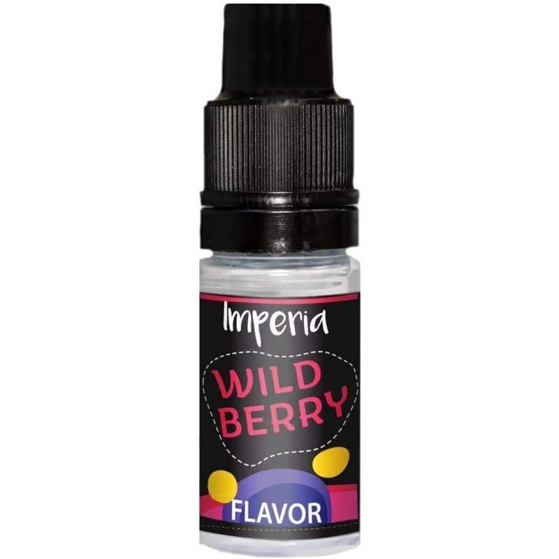imperia black label 10ml wild berry stavnata lesni jahoda