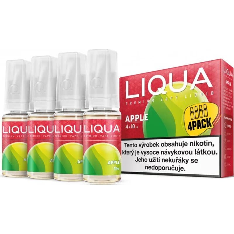 Liquid LIQUA CZ Elements 4Pack Apple 4x10ml-3mg (jablko)