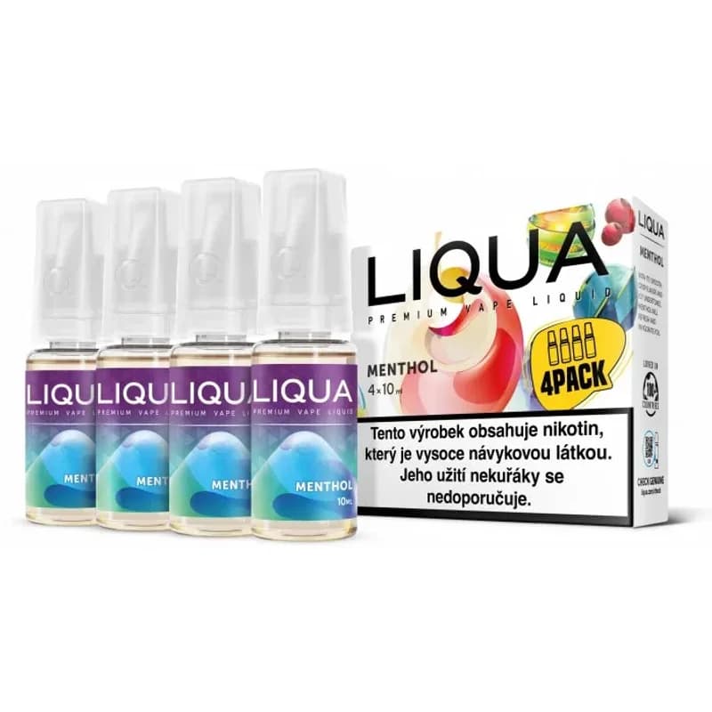 Liquid LIQUA CZ Elements 4Pack Menthol 4x10ml-6mg (Mentol)