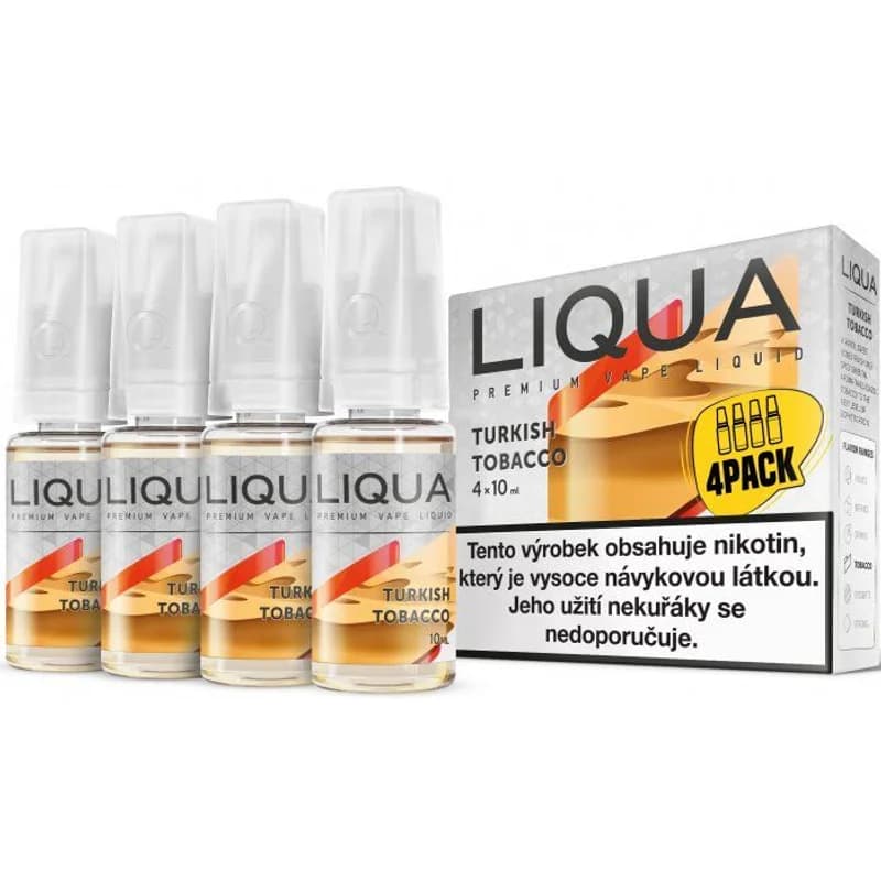 Liquid LIQUA CZ Elements 4Pack Turkish tobacco 4x10ml-6mg (Turecký tabák)