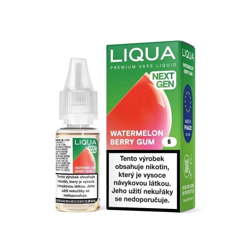 Liqua NEXT GEN Watermelon Berry Gum Ovocné e-liquidy - hlavní obrázek
