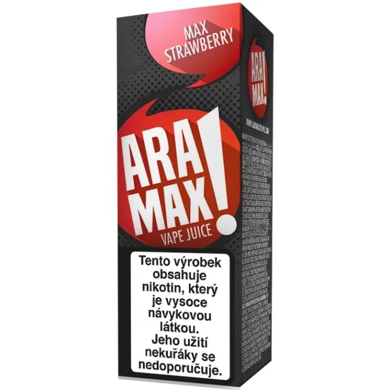 aramax max strawberry 10ml