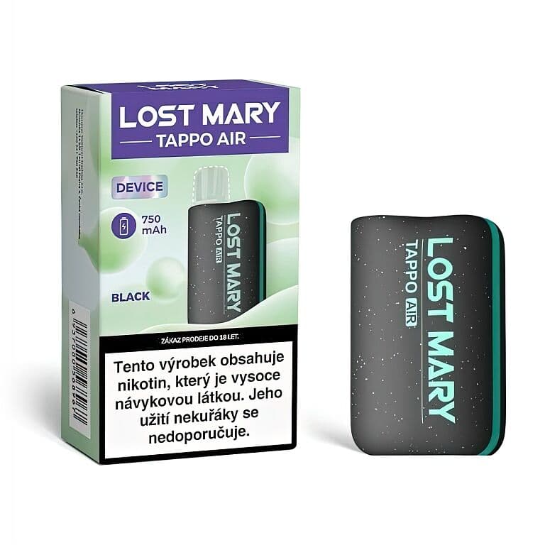 Lost Mary Tappo Air Baterie 750mAh Black Elektronické cigarety - hlavní obrázek