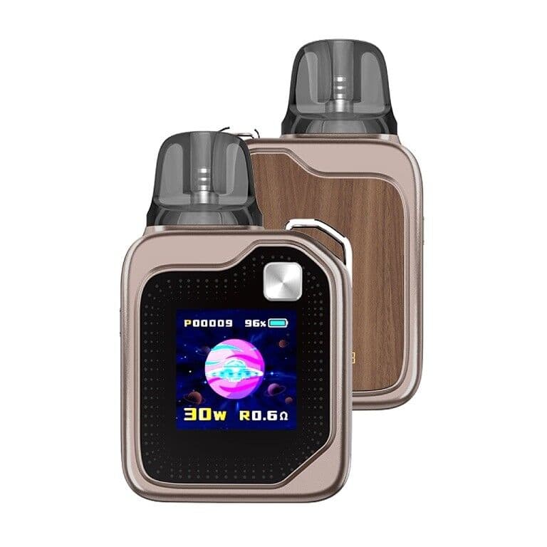 Lost Vape Ursa Baby 3 Pod Kit Oak Wood
