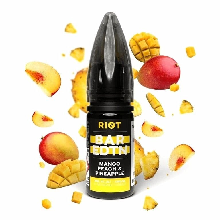 Riot BAR EDTN Salt e-liquid Mango Peach Pineapple Salt e-liquidy - hlavní obrázek