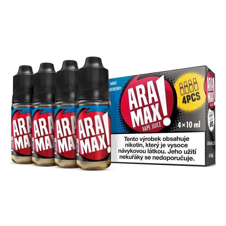 Aramax - Blueberry - 4x10ml - 3mg