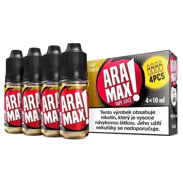 Aramax Cigar Tobacco Tabákové e-liquidy - hlavní obrázek