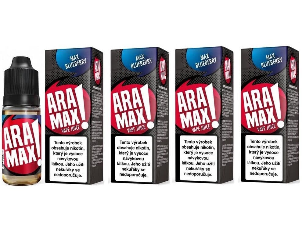 Aramax - Max Blueberry - 4x10ml - 12mg