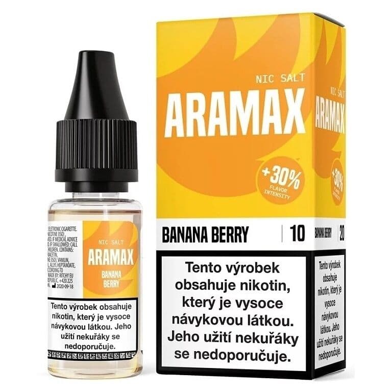 Aramax Salt - E-liquid - Banana Berry - 10mg