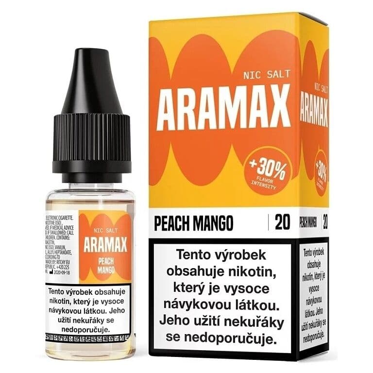 Aramax Salt - E-liquid - Peach Mango - 20mg