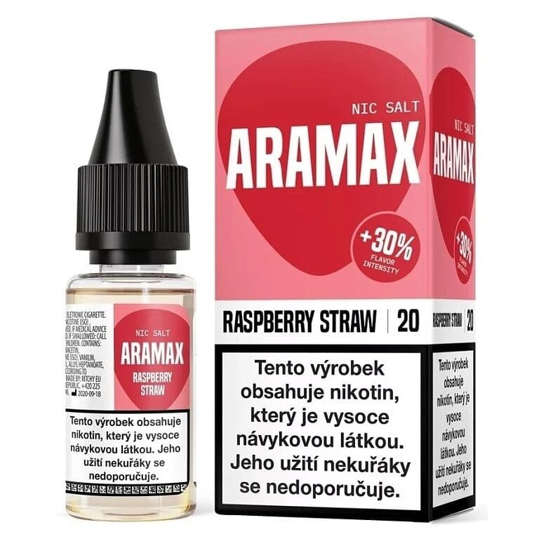 Aramax Salt - E-liquid - Raspberry Straw - 20mg
