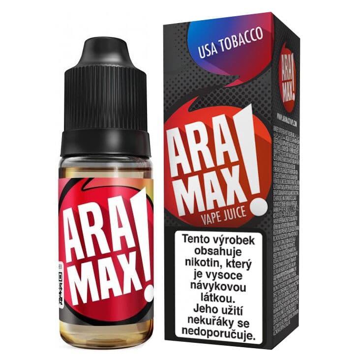 Aramax USA Tobacco Tabákové e-liquidy - hlavní obrázek