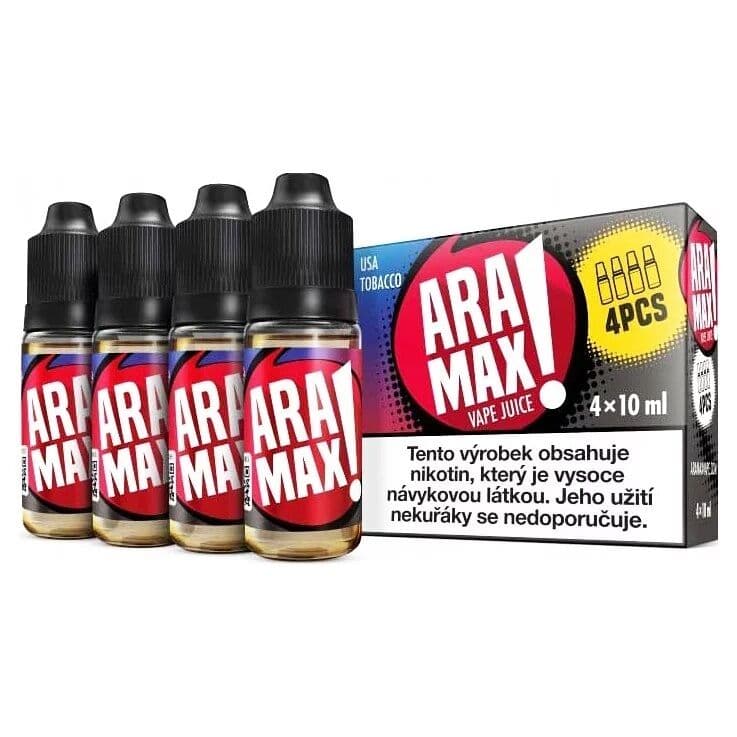 Aramax USA Tobacco Tabákové e-liquidy - hlavní obrázek