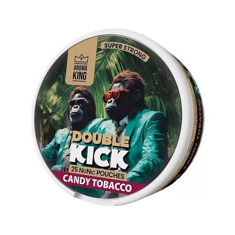 Aroma King Double Kick NoNic sáčky Candy Tobacco /g Nikotinové sáčky - hlavní obrázek