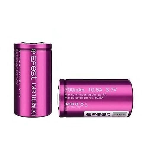 Baterie Efest 18350 700mAh 10,5A Baterie a nabíječky - hlavní obrázek