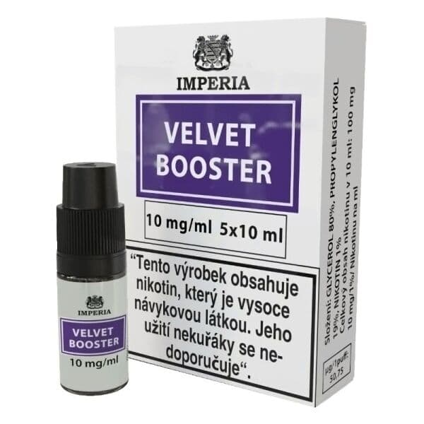 Booster báze Imperia Velvet 80VG, 20PG - 5x10ml - 10mg