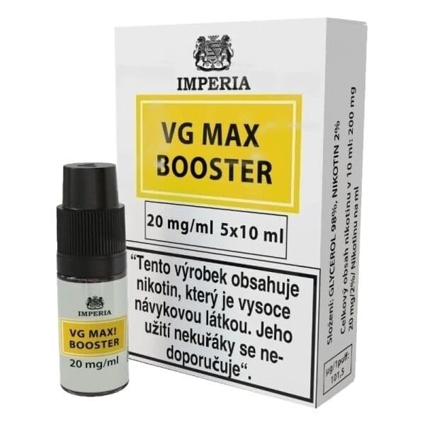 Booster báze Imperia VG Max 100 VG - 5x10ml - 20mg
