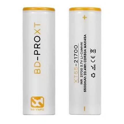 BD Vape BD-PRO XT55 21700 5500mAh 45A Baterie a nabíječky - hlavní obrázek