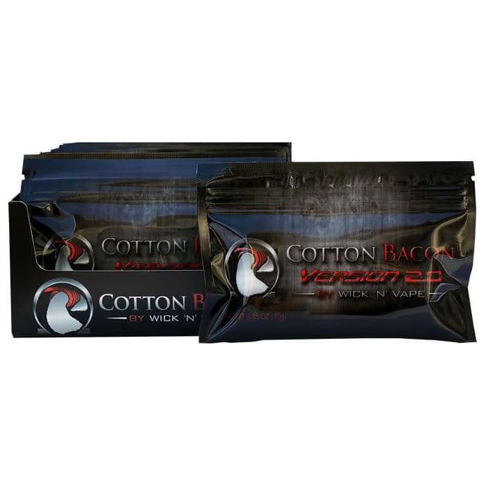 Wick n Vape Cotton Bacon V2, vata (organická bavlna) 10ks
