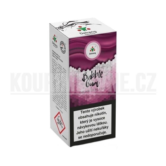 Mentolová žvýkačka - Menthol Bubble Gum - Dekang Classic - 18mg - 10ml