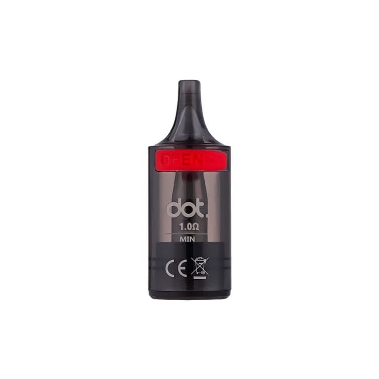 DotMod Pod Switch R cartridge 1,0 ohm s průhledným PCTG materiálem pro MTL vapování