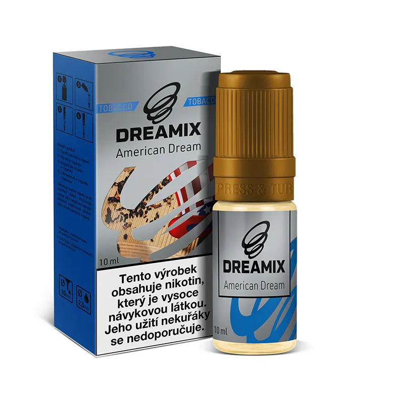 Dreamix Americký tabák Tabákové e-liquidy - hlavní obrázek