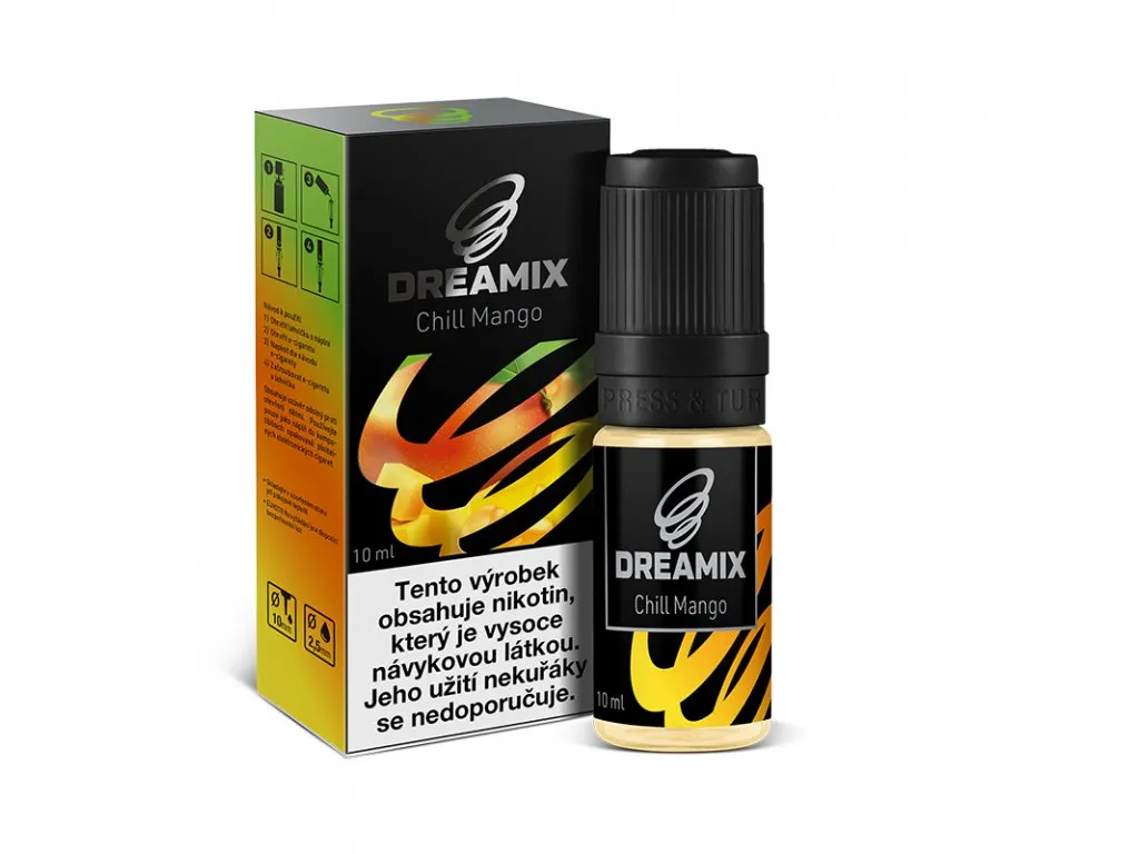 Dreamix Chladivé Mango Ovocné e-liquidy - hlavní obrázek