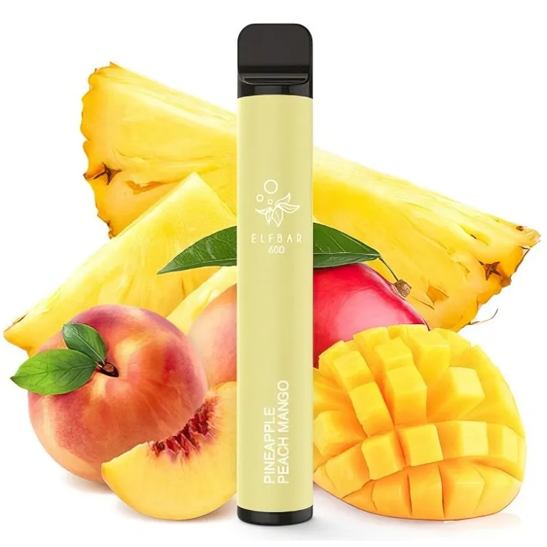 Elf Bar 600 Pineapple Peach Mango (Ananas s broskví a mangem) Elektronické cigarety - hlavní obrázek