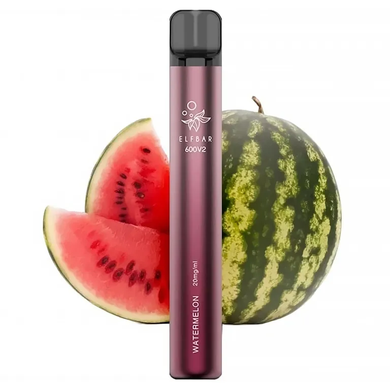 Elf Bar 600 V2 Watermelon (Vodní meloun) Elektronické cigarety - hlavní obrázek