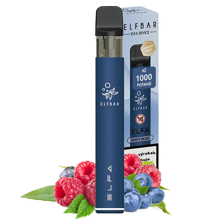 Elf Bar ELFA Pod - Starter Kit - 500mAh - Blueberry Sour Raspberry - 20mg
