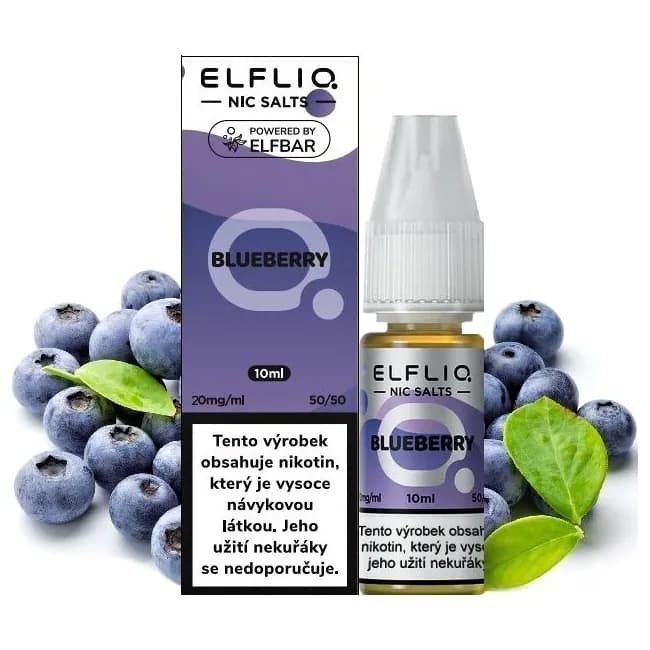 Elf Bar Elfliq Salt e-liquid Blueberry Salt e-liquidy - hlavní obrázek
