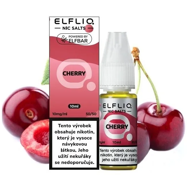 Elf Bar Elfliq Salt e-liquid Cherry Salt e-liquidy - hlavní obrázek