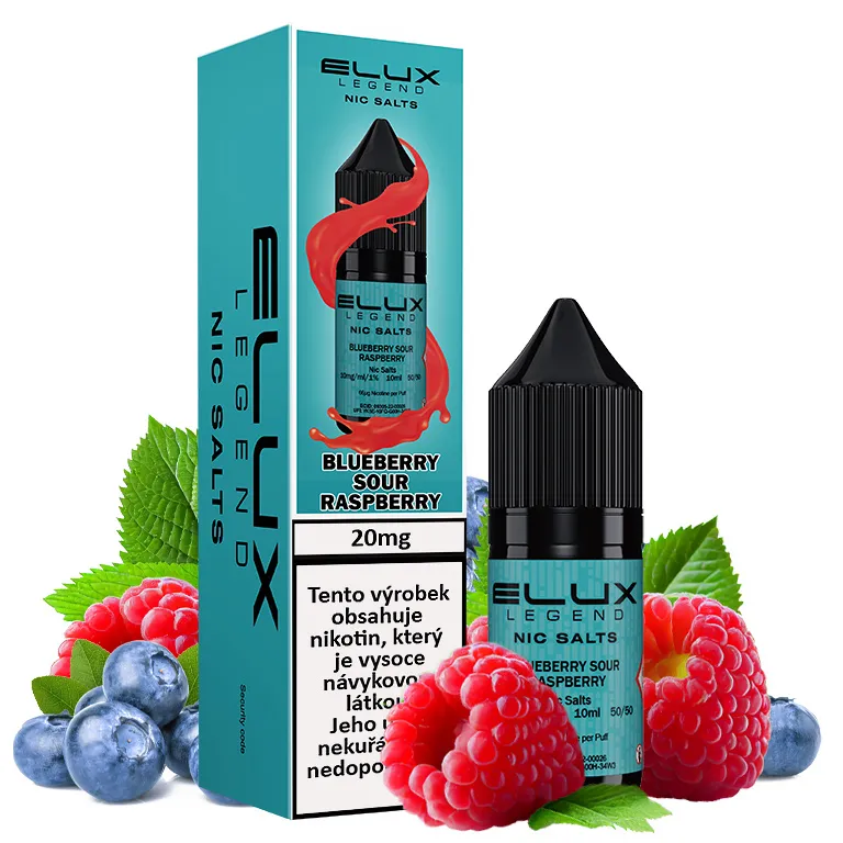 Elux Legend Salts Blueberry Sour Raspberry Salt e-liquidy - hlavní obrázek