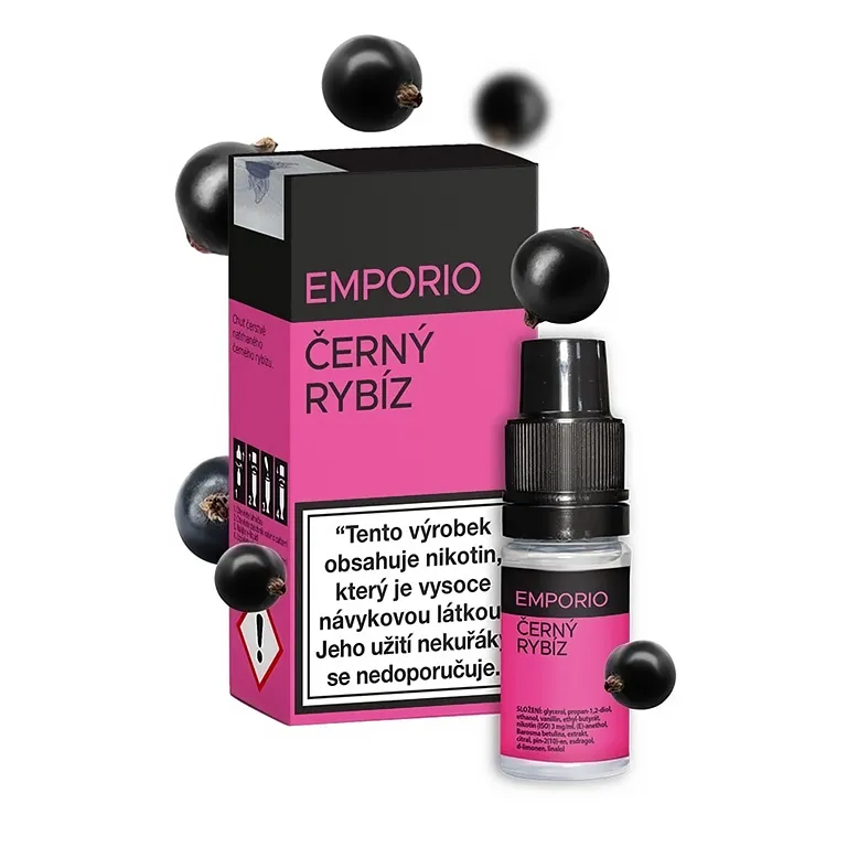 EMPORIO Černý rybíz Ovocné e-liquidy - hlavní obrázek