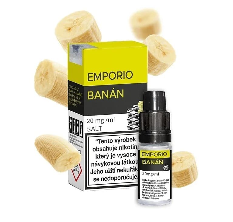 Emporio Salt Banán Salt e-liquidy - hlavní obrázek