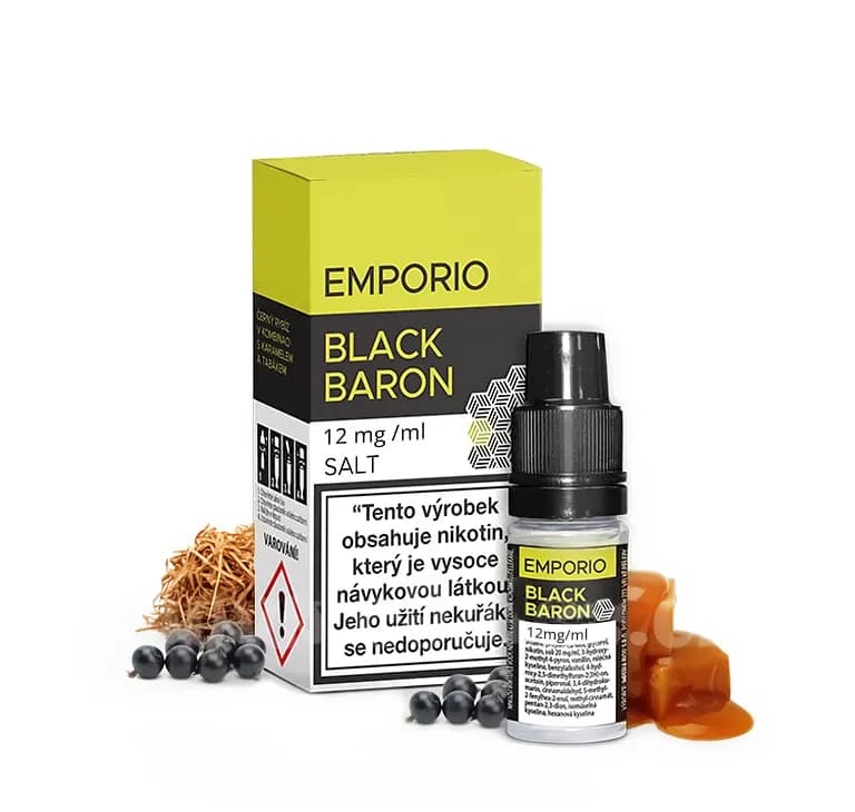 Emporio Salt Black Baron Salt e-liquidy - hlavní obrázek