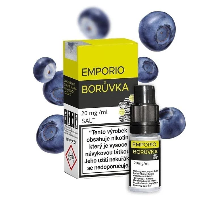 Emporio Salt Borůvka Salt e-liquidy - hlavní obrázek