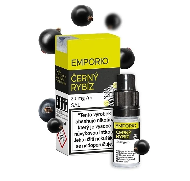 Emporio Salt Černý Rybíz Salt e-liquidy - hlavní obrázek