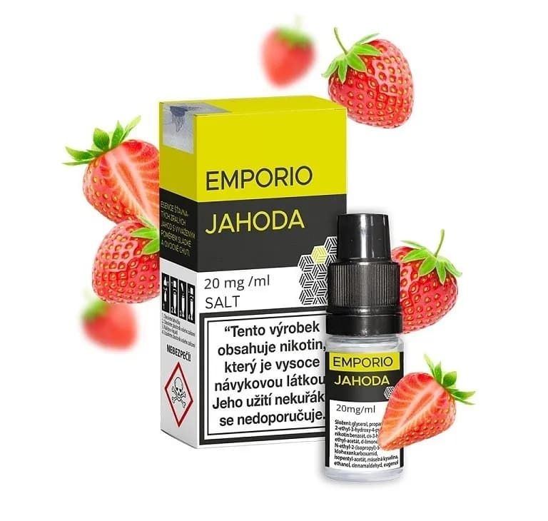 Emporio Salt Jahoda Salt e-liquidy - hlavní obrázek