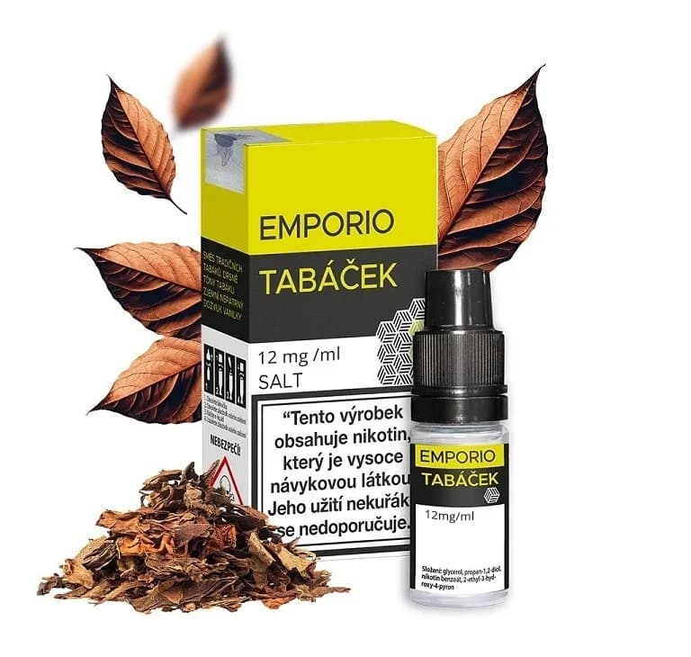 Emporio Salt Tabáček Salt e-liquidy - hlavní obrázek