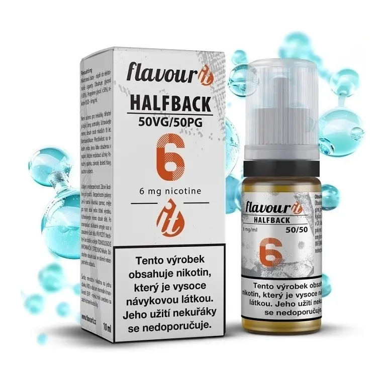Flavourit HALFBACK nikotinový booster 50/50 Báze - hlavní obrázek