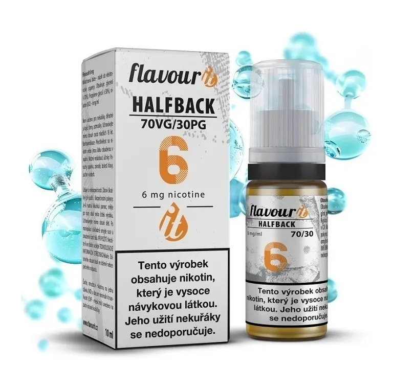 Flavourit HALFBACK nikotinový booster 70/30 Báze - hlavní obrázek
