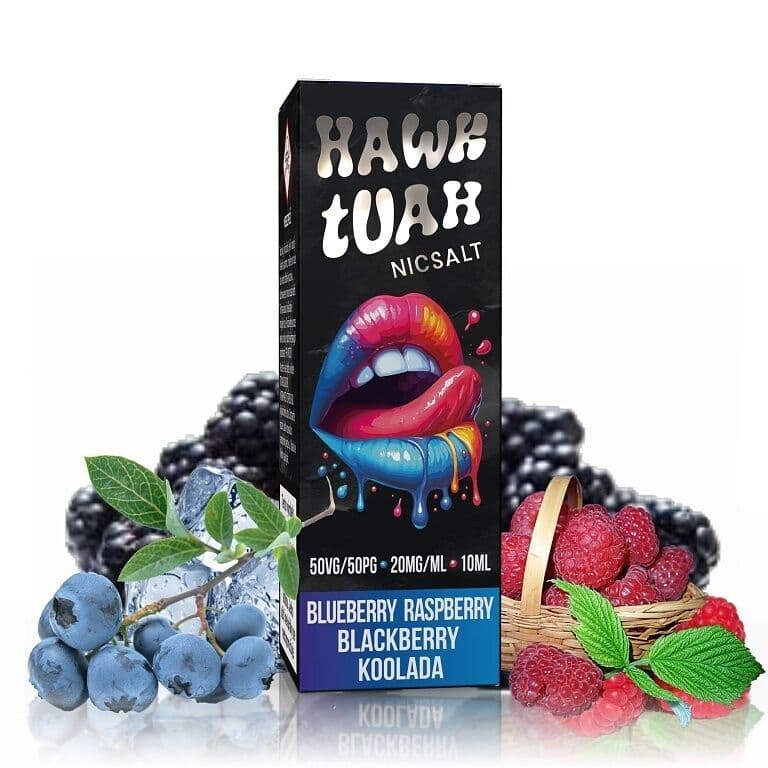 Hawk Tuah Salt Blueberry Raspberry Blackberry Koolada Salt e-liquidy - hlavní obrázek